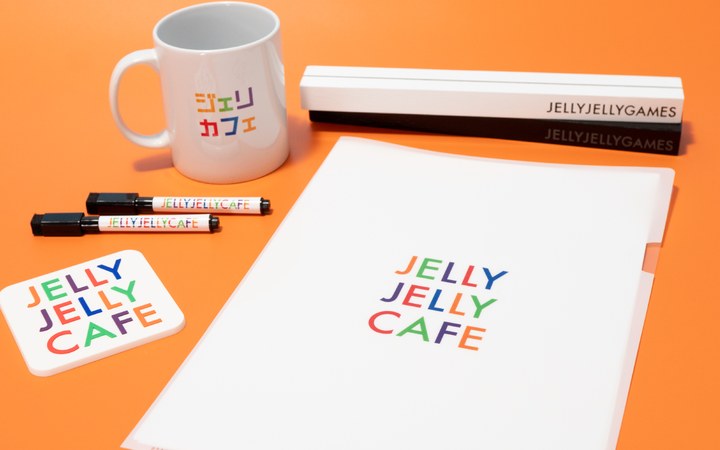 SNSキャンペーンの景品になるJELLY JELLY CAFEオリジナルグッズ