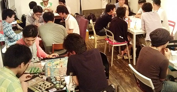 6/15に開催したボードゲームカフェの様子