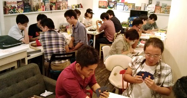 7/20に開催したボードゲームカフェの様子