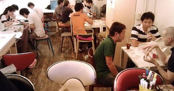 8/9に開催したボードゲームカフェの様子