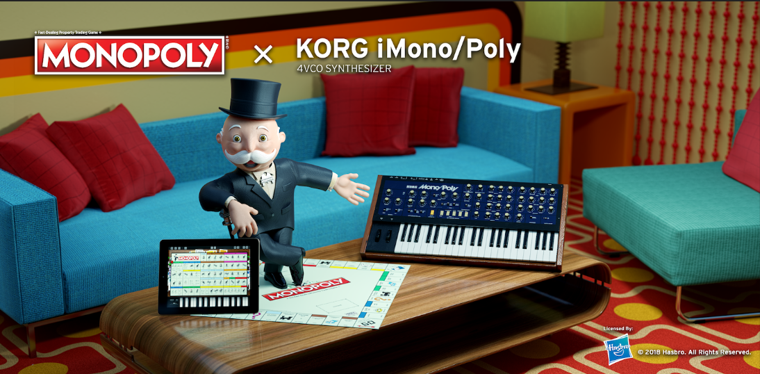MONOPOLY x KORG iMono/Poly